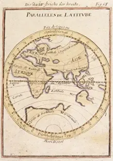 Latitude Prints: Parallels of Latitude