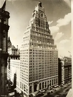 Skyscrapers Prints: Paramount Building - New York, USA