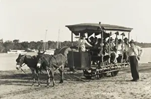 Paranagua Mule-powered Railway, Brazil