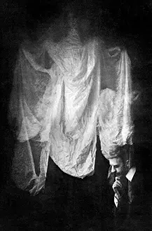 Fraud Prints: Paranormal: William S. Marriott simulates a spirit form