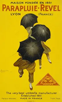Rainy Prints: Parapluie-Revel Advert