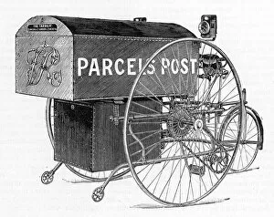 Images Dated 7th February 2008: Parcel Delivery Tricycle