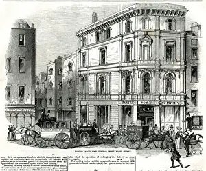 Parcel Post Central Depot, Fleet Street, London
