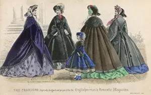 Pelerine Prints: Pardussus / Mantles 1861