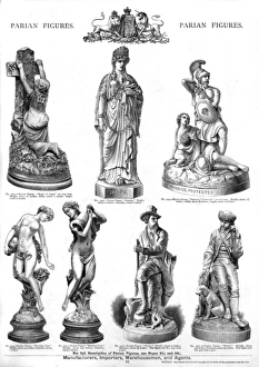 Parian figures, Plate 91 Parian figures, Plate 91