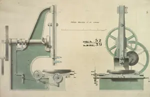 Bridgewater Prints: Paring machine, 1ft 4 in stroke