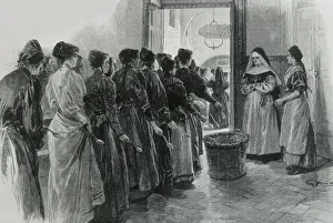 Spoon Prints: Paris (1902). Womens prison of Saint Lazare