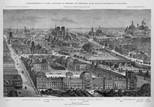 Reported Prints: Paris / Aerial View 1871