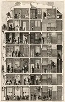 Pursue Prints: Paris Apartments 1 of 2