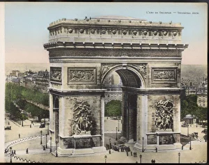 The Arc de Triomphe, Paris France