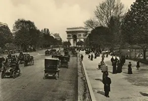 Thoroughfare Prints: Paris Ave Bois Boulogne