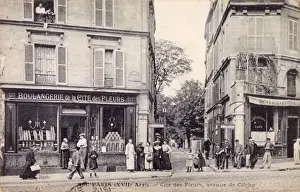 Clichy Prints: Paris / Avenue Clichy 1906