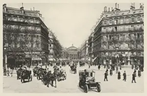 Lopera Prints: Paris / Avenue Opera 1904