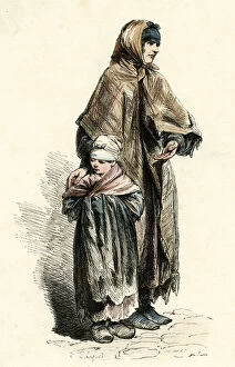 Beggars Gallery: Paris beggar 1850