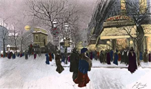Images Dated 7th March 2018: PARIS BOULEVARD C1890