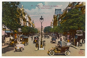 Paris, France - Boulevard des Italiens