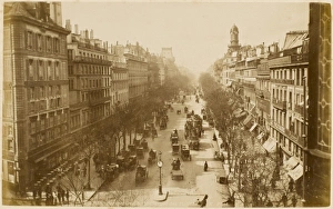 Paris, France - Boulevard des Italiens