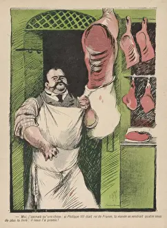 Paris Butcher Shop / 1905
