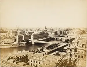 C1890 Prints: Paris / Cite / From Ne C1890