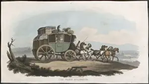 1816 Prints: Paris Diligence / 1816