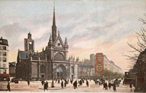 Magenta Collection: Paris - Eglise Saint Laurent - Boulevard Magenta