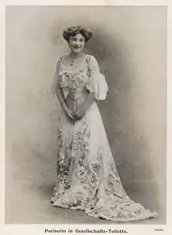 Applique Gallery: Paris Evening Gown 1904