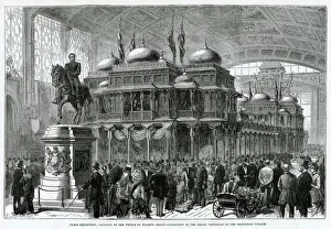 Visitors Prints: Paris exhibition 1878, pavilion of Indian collection