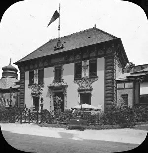 Stored Prints: Paris Exhibition of 1889 - The Press Pavilion