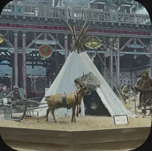 Paris Exhibition 1900 - Camp of Samoyeds