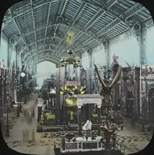 Exhibits Prints: Paris Exhibition 1900 - The Central Avenue from east