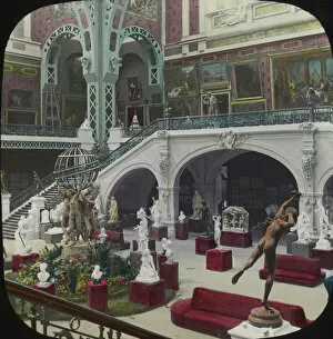 Universelle Gallery: Paris Exhibition 1900 - The Fine Art Court