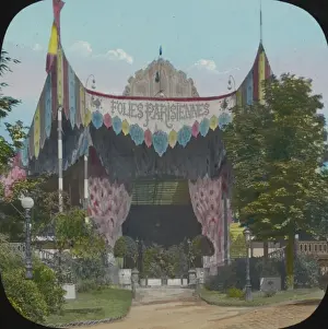 Parisienne Prints: Paris Exhibition 1900 - Folies Parisienne