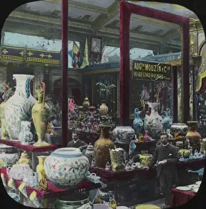 Innovation Prints: Paris Exhibition 1900 - Tables of Vases and Urns