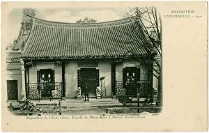 Universelle Gallery: Paris Exhibition of 1900 - Traditional Vietnamese House