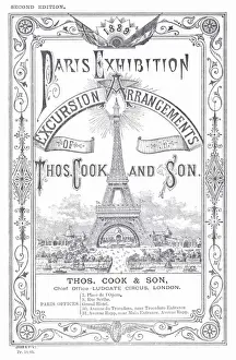 Arrangements Prints: Paris Exhibition Excursion Arrangements, Thomas Cook