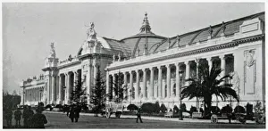 Exhibits Prints: Paris Exhibition - Great Palace of the Fine Arts 1900