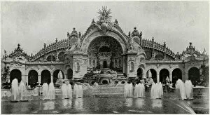 Images Dated 16th June 2017: Paris Exhibition - Water Palace and Electricity 1900