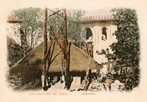 Paris - Exposition Universale - Dahomey Exhibit