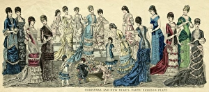 Buttoned Collection: Paris fashion plate 1878