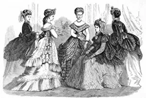 Maize Collection: Paris Fashions for May 1869
