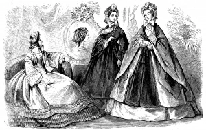 Lace Collection: Paris fashions for November, 1864