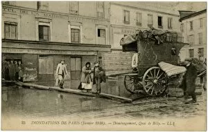 Paris Floods - Relocation - Quai de Billy