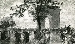 Paris, France - Arc de Triomphe