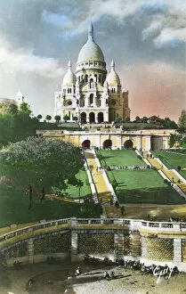 Paris, France - Basilique de Sacre-Coeur de Montmartre