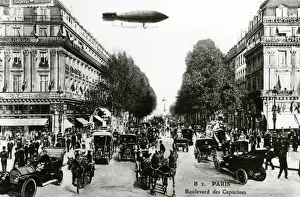 Boulevard Prints: Paris, France - Boulevard des Capucines