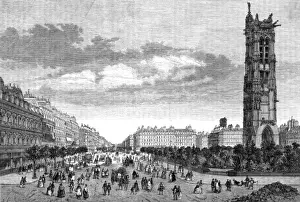 Boulevards Prints: Paris, France - Boulevard Sebastopol