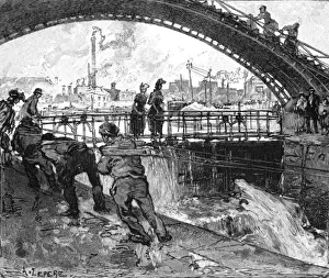 Seine Prints: Paris, France - Canal Saint-Martin