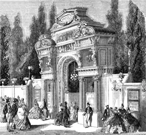 Parisians Prints: Paris, France - Champs-Elysees, Jardin Mabille