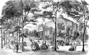 Pleasant Prints: Paris, France - Champs Elysees (Langlois Panorama)