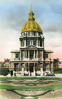 Images Dated 12th March 2019: Paris, France - Dome des Invalides (1706)